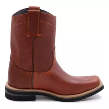 Bota Vaquera 100% De Piel Marca Rogeri Primera Calidad