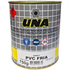 Cola Pvc Fria Una - Transparente - 750gr 