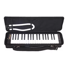 Woodnote Beautiful Black 37 Key Melodica With Carrying Case