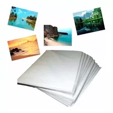 100 Folhas Papel Fotográfico Matte Adesivo 108g Fosco A4