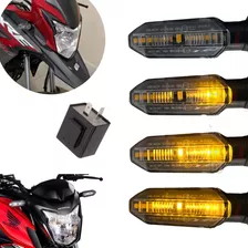 Kit 4 Setas Led Honda Sequencial Modelo Original + Rele