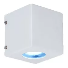 Aplique Pared Exterior Blanco Luz Unidireccional X 4 Un