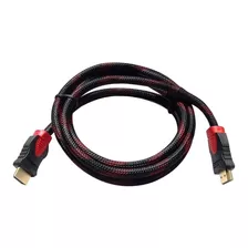 Cable Hdmi 1.5mts V2.0 Oro 24k Reforzado Full Hd 4k 3d