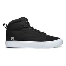 Tenis Bota Sb Skate Bmx Urbano Hombre Negro Lona 