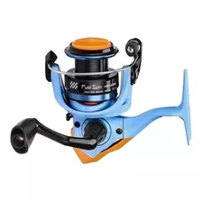 Reel Frontal Okuma Fuel Spin Fsp-5000 Derecho/izquierdo Color Celeste