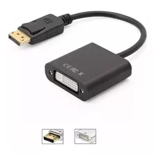 Cabo Adaptador Displayport Macho Para Dvi (24+5) Femea