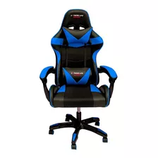 Cadeira Gamer ELG Drakon Ch31bkbl Preta E Azul Cor Preto/azul Material Do Estofamento Couro Sintético