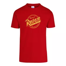 Playera Cars Rust-eze Rayo Mcqueen Para Hombre