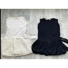 Lote Vestidos Niña Pollera Talle 4 Little Akiabara Mimo Otro