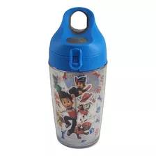 Garrafinha De Água Infantil Escolar Menino Menina 360ml Fit