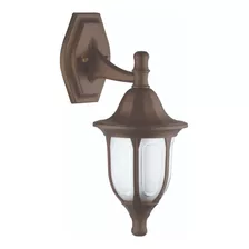 Arandela Externa Colonial Vintage Retro Luminária Imbuia 432 Cor Marrom 127/220v