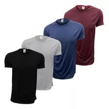 Kit 4 Camiseta Dry Fit Termica Musculação Academia Fitness 