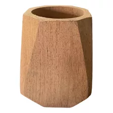 Mate Hexagonal De Madera