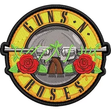 Parche Bordado Guns N Roses 10.5x10cm. Metal/rock Clasico