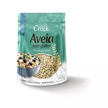 Avena Sin Gluten Cereal Crock X 200gr. Copos Grandes. Unidad