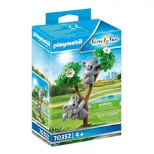 Playmobil 70352 Familia Koala Papá, Mamá Y Bebé, En Stock!!