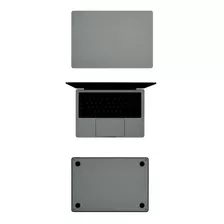 Adesivo Cinza Gray Compatível Com Macbook Air 13.6 M2 A2681