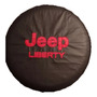 Funda Para Llanta De Refaccin Jeep Liberty (craneo Rojo)