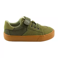 Zapatilla A Caminar Verde Ficcus