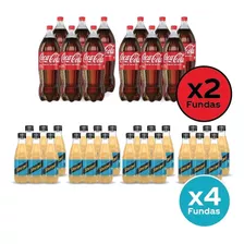 2 Coca- Cola Original & 4 Schweppes Pomelo Sin Azúcar 