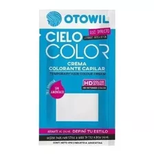  Tintura Fantasia Pelo Otowil Semipermanente Cielo Color 50g Tono Cielo Color Azul Francia