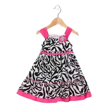 Vestido Niña Youngland Tela Con Brllos Talla 4, 5, 6