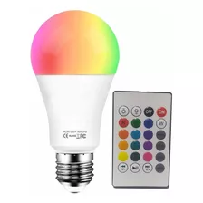 Lampara Rgbw Led 16 Colores Control Remoto Efectos