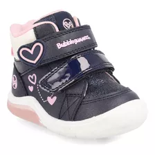 Zapatilla Niña Bubblegummers Tokio Azul - Rosado 22 - 25