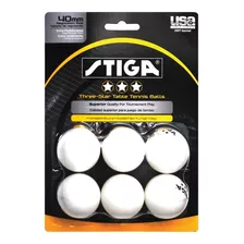 6 Pelota Stiga 3-estrellas Ping Pong Tenis De Mesa Beerpong