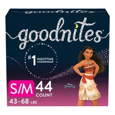 Pañales Para La Noche Marca Goodnites Niños Talla S/m