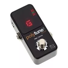 Tc Electronic Polytune 3 Noir Pedal Afinador De Guitarra Color Negro