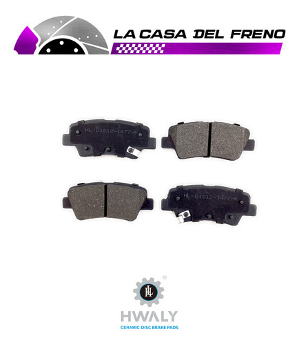 Pastilla De Freno Trasera Para Picanto 17 1.2 2019 G4laja Foto 2