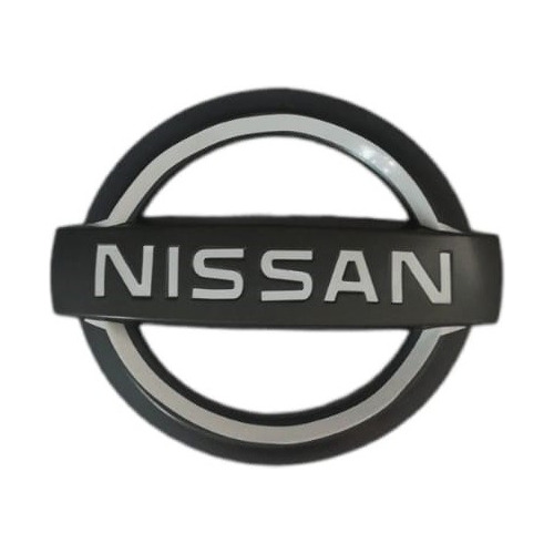 Emblema Parrilla Nissan Versa 15-19 Vdrive 20-23 Gris-blanco Foto 4