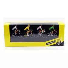 Pack C/ 4 Mini Ciclistas Tour De France 2022 1:18 Solido