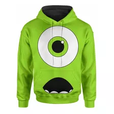 Sudadera Sublimada Mike Wazowski Ojo Sorprendido