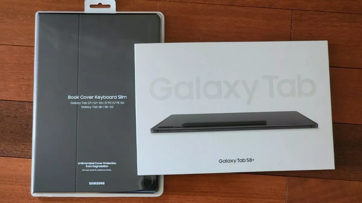 Samsung Galaxy Tab S8+ Plus 256gb + Teclado Book Cover