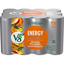 V8 + Energy, Bebida Energtica Saludable, Energa Natural Del