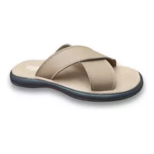 Sandalias Para Hombre Piel Suaves Confortables Descanso Bahh