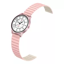 Kieslect Smartwatch Lora Ip68 Frec Cadíaca Spo2 +malla Rosa 