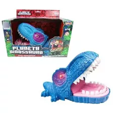 Jogo Da Mordida Dinossauro Com Luz E Som Dino Mordedor