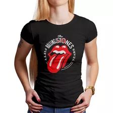 Polo Dama Rolling Stones 50 (d1646 Boleto.store)