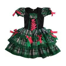 Vestido Infantil Junino São João