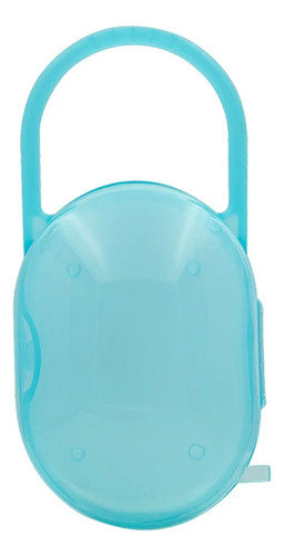 Porta Chupeta Para Bebê Azul Buba Azul