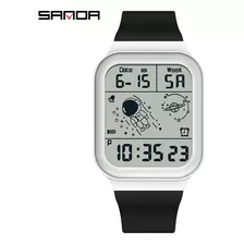 Reloj Digital Cuadrado Para Estudiante