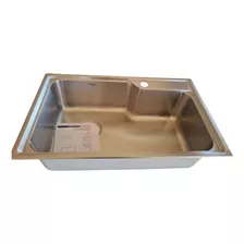 Pileta De Cocina Acero Inoxidable - B/s Mesada - Aqualia.