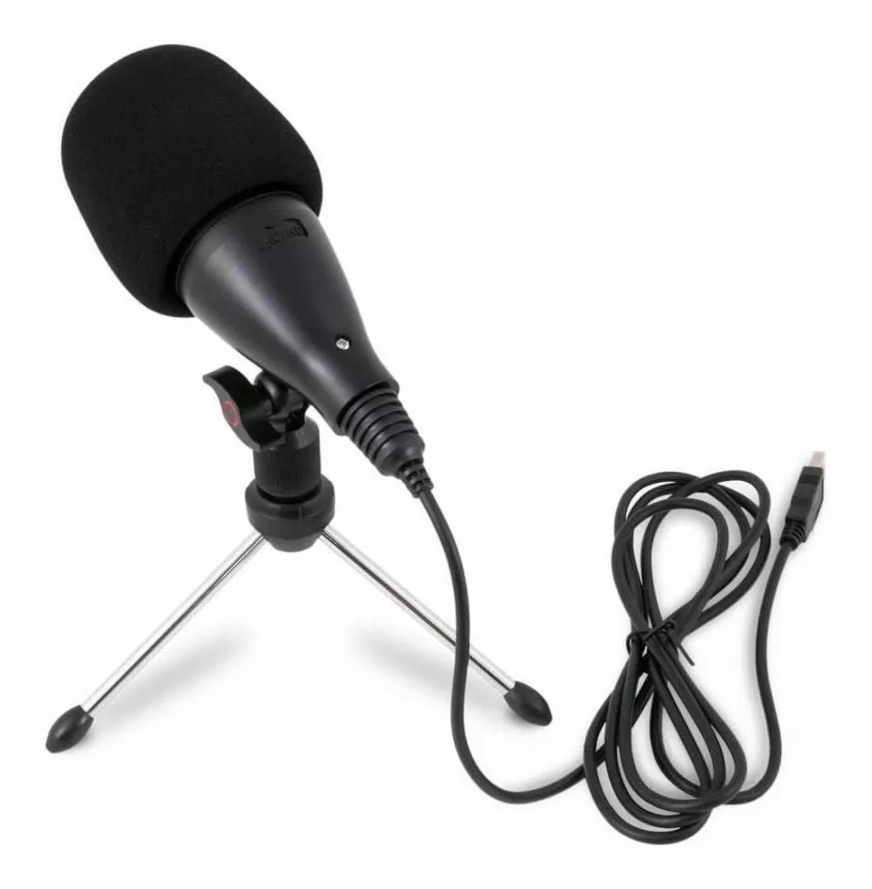 Microfone Arcano Nabuc Condensador  Cardióide Preto