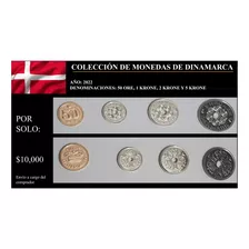 Super Oferta Combo Monedas Colección Numismática Dinamarca