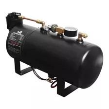 Compressor De Ar Cabo Portátil Hent Suspensão A Ar 12v 12v Preto