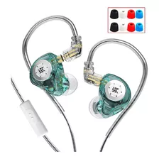 Audífonos In-ear Gamer Inalámbricos Kz Gamer Edx Pro Con Micrófono Color Cyan