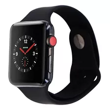 Apple Watch Series 3 Gps Lte, Acero Inoxidable, Zafiro, Leer